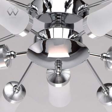 Люстра с пультом ДУ MW-Light 329011315 Вега 15x3W LED